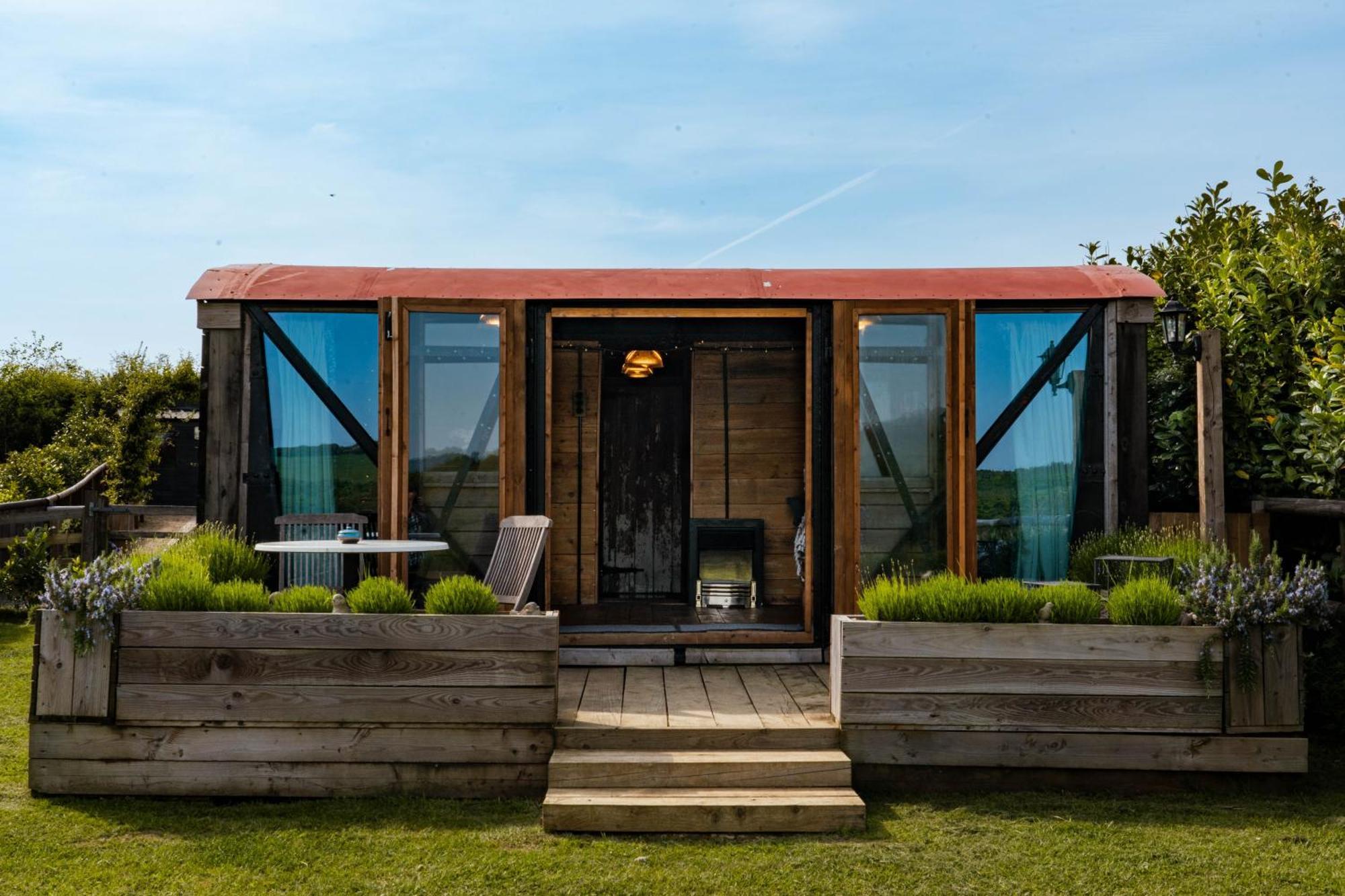 Swallowfield Glamping-Station Master Yeovil Zewnętrze zdjęcie